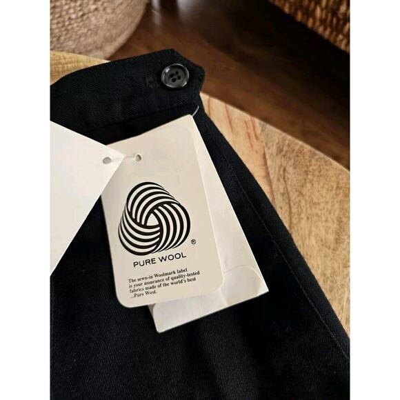 Austin Reed London New York Lined Pencil Skirt Women's 20P Black 100% Wool NWT - Picture 4 of 10